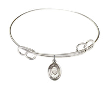 Load image into Gallery viewer, St. Eugene de Mazenod Custom Bangle - Silver
