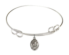 Load image into Gallery viewer, St. Polycarp of Smyrna Custom Bangle - Silver