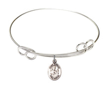 Load image into Gallery viewer, St. Kieran Custom Bangle - Silver