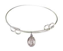 Load image into Gallery viewer, St. Seraphina Custom Bangle - Silver