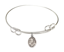 Load image into Gallery viewer, St. Damien of Molokai Custom Bangle - Silver