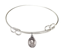 Load image into Gallery viewer, Pope St. John XXIII Custom Bangle - Silver