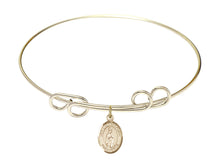 Load image into Gallery viewer, Our Lady of Fatima Custom Bangle - Gold Filled