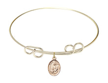 Load image into Gallery viewer, St. Paula Custom Bangle - Gold Filled