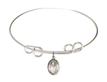 Load image into Gallery viewer, St. Dennis Custom Bangle - Silver