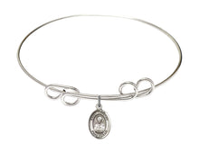 Load image into Gallery viewer, St. Timothy Custom Bangle - Silver
