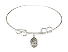 Load image into Gallery viewer, Ss. Cosmas & Damian Custom Bangle - Silver