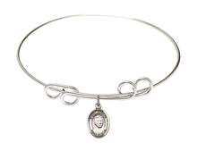 Load image into Gallery viewer, St. Eugene de Mazenod Custom Bangle - Silver