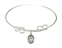Load image into Gallery viewer, St. John Vianney Custom Bangle - Silver