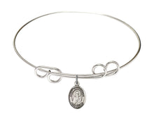 Load image into Gallery viewer, St. Athanasius Custom Bangle - Silver