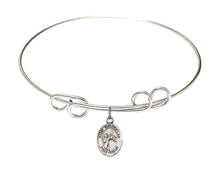 Load image into Gallery viewer, St. Nimatullah Custom Bangle - Silver