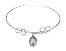 Load image into Gallery viewer, Our Lady of Tears Custom Bangle - Silver