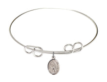 Load image into Gallery viewer, Our Lady of the Assumption Custom Bangle - Silver