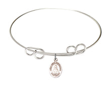 Load image into Gallery viewer, St. Lydia Purpuraria Custom Bangle - Silver