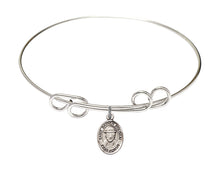 Load image into Gallery viewer, St. Damien of Molokai Custom Bangle - Silver