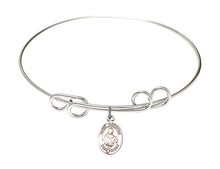 Load image into Gallery viewer, St Norbert of Xanten Custom Bangle - Silver
