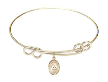 Load image into Gallery viewer, St. Katharine Drexel Custom Bangle - Gold Filled