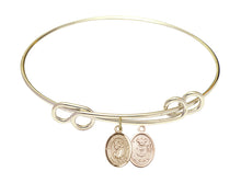 Load image into Gallery viewer, St. Alphonsus Custom Bangle - Gold Filled