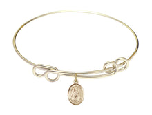 Load image into Gallery viewer, St. Patrick Custom Bangle - Gold Filled