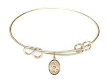 Load image into Gallery viewer, St. Julia Billiart Custom Bangle - Gold Filled