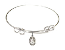 Load image into Gallery viewer, St. Ann Custom Bangle - Silver