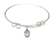 Load image into Gallery viewer, St. Kevin Custom Bangle - Silver