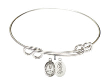 Load image into Gallery viewer, Scapular Custom Bangle - Silver