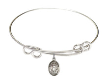 Load image into Gallery viewer, St. Barnabas Custom Bangle - Silver