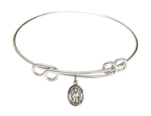Load image into Gallery viewer, Our Lady of Hope Custom Bangle - Silver