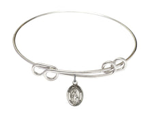 Load image into Gallery viewer, St. Remigius of Reims Custom Bangle - Silver