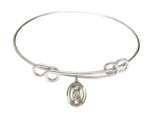 Load image into Gallery viewer, St. Ronan Custom Bangle - Silver