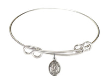 Load image into Gallery viewer, St. Cornelius Custom Bangle - Silver