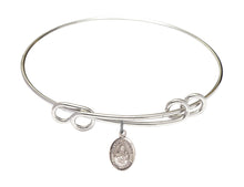 Load image into Gallery viewer, Our Lady of Grapes Custom Bangle - Silver