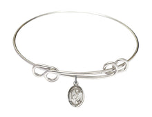 Load image into Gallery viewer, St. Paula Custom Bangle - Silver