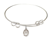 Load image into Gallery viewer, St. Pauline Visintainer Custom Bangle - Silver