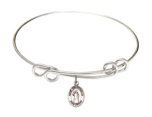 Load image into Gallery viewer, St. Columbkille Custom Bangle - Silver