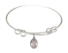 Load image into Gallery viewer, St. Seraphina Custom Bangle - Silver