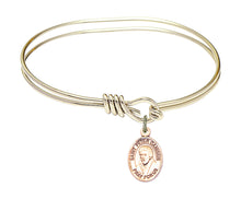Load image into Gallery viewer, St. Peter Canisius Custom Bangle - Gold Filled