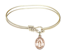 Load image into Gallery viewer, St. Columbkille Custom Bangle - Gold Filled