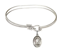 Load image into Gallery viewer, St. John Bosco Custom Bangle - Silver