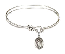 Load image into Gallery viewer, St. Patrick Custom Bangle - Silver