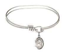Load image into Gallery viewer, Our Lady of La Vang Custom Bangle - Silver