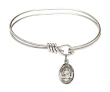 Load image into Gallery viewer, St. Walburga Custom Bangle - Silver