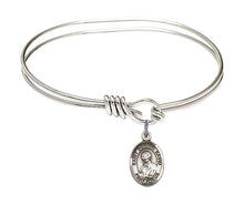 Load image into Gallery viewer, St. Dominic Savio Custom Bangle - Silver