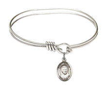 Load image into Gallery viewer, St. Eugene de Mazenod Custom Bangle - Silver