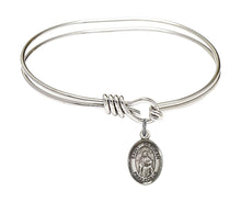 Load image into Gallery viewer, St. Deborah Custom Bangle - Silver