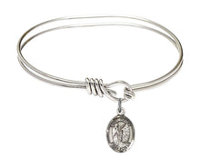 Load image into Gallery viewer, St. Fiacre Custom Bangle - Silver