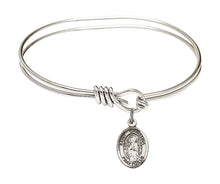 Load image into Gallery viewer, St. Christina the Astonishing Custom Bangle - Silver