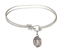 Load image into Gallery viewer, Divine Mercy Custom Bangle - Silver