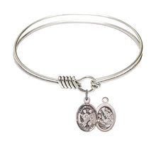 Load image into Gallery viewer, St. Cecilia / Marching Band Custom Bangle - Silver